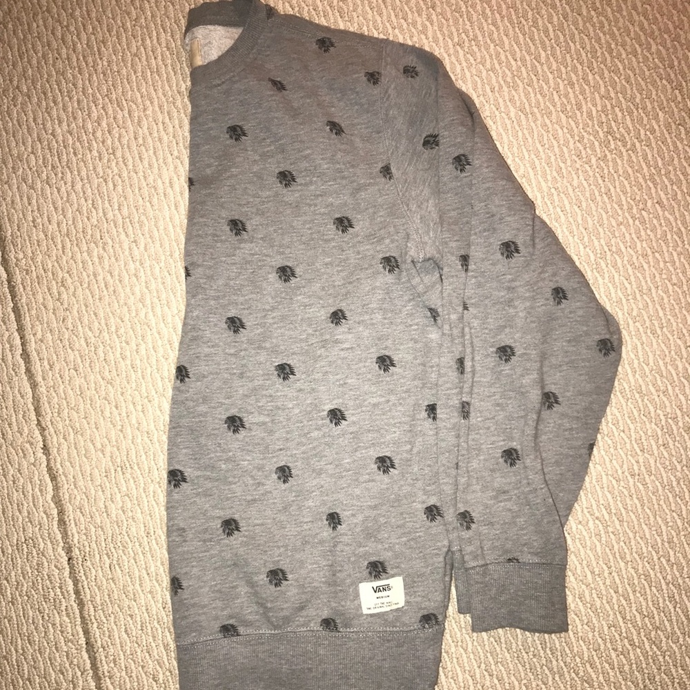 Grey Vans pullover